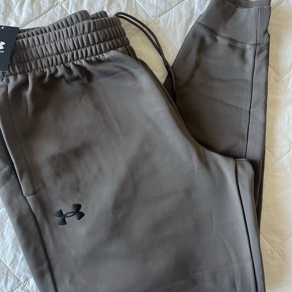 BNWT UNDER ARMOUR Fleece Sweatpants XXL Grey - Picture 4 of 6